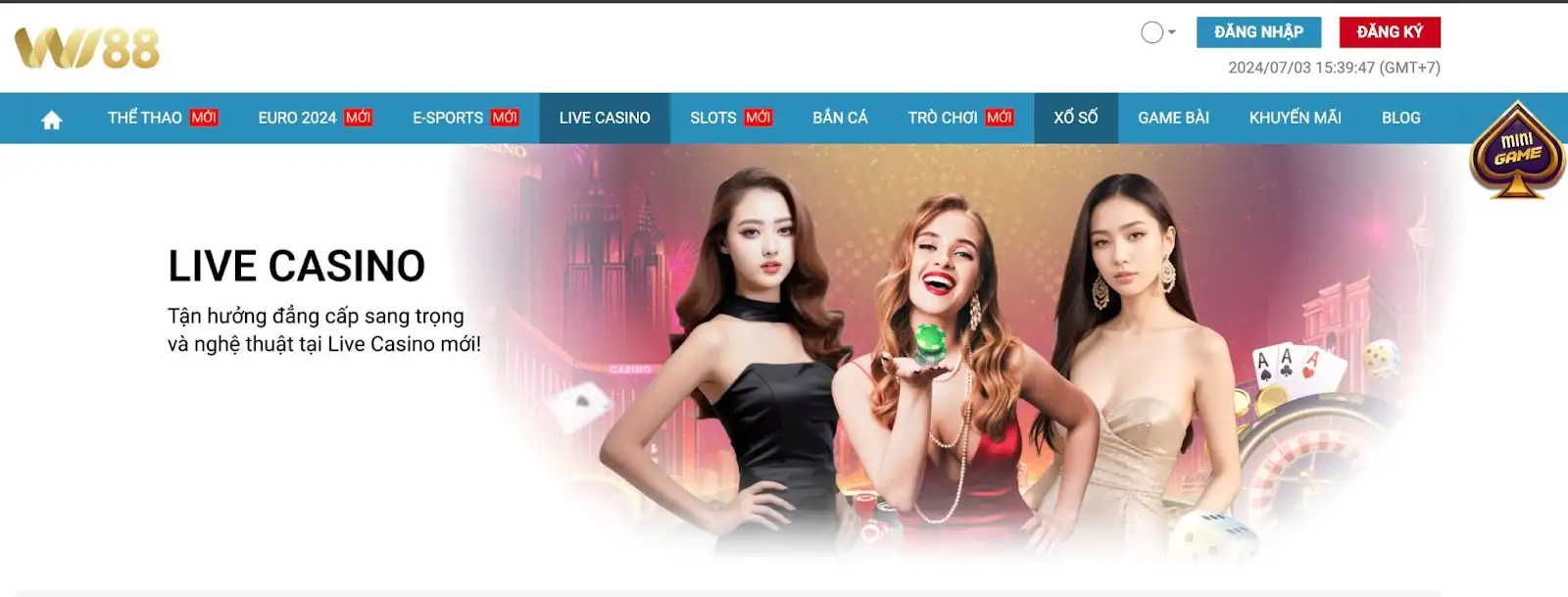 Làm thế nào để bắt đầu chơi Live Casino trên nhà cái WI88 cho những người mới?