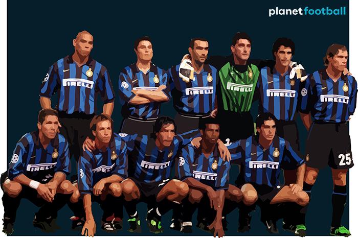 Inter Milan 1997 team illustration