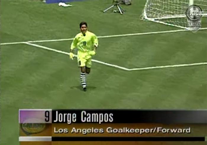 Jorge Campos in MLS All-Star