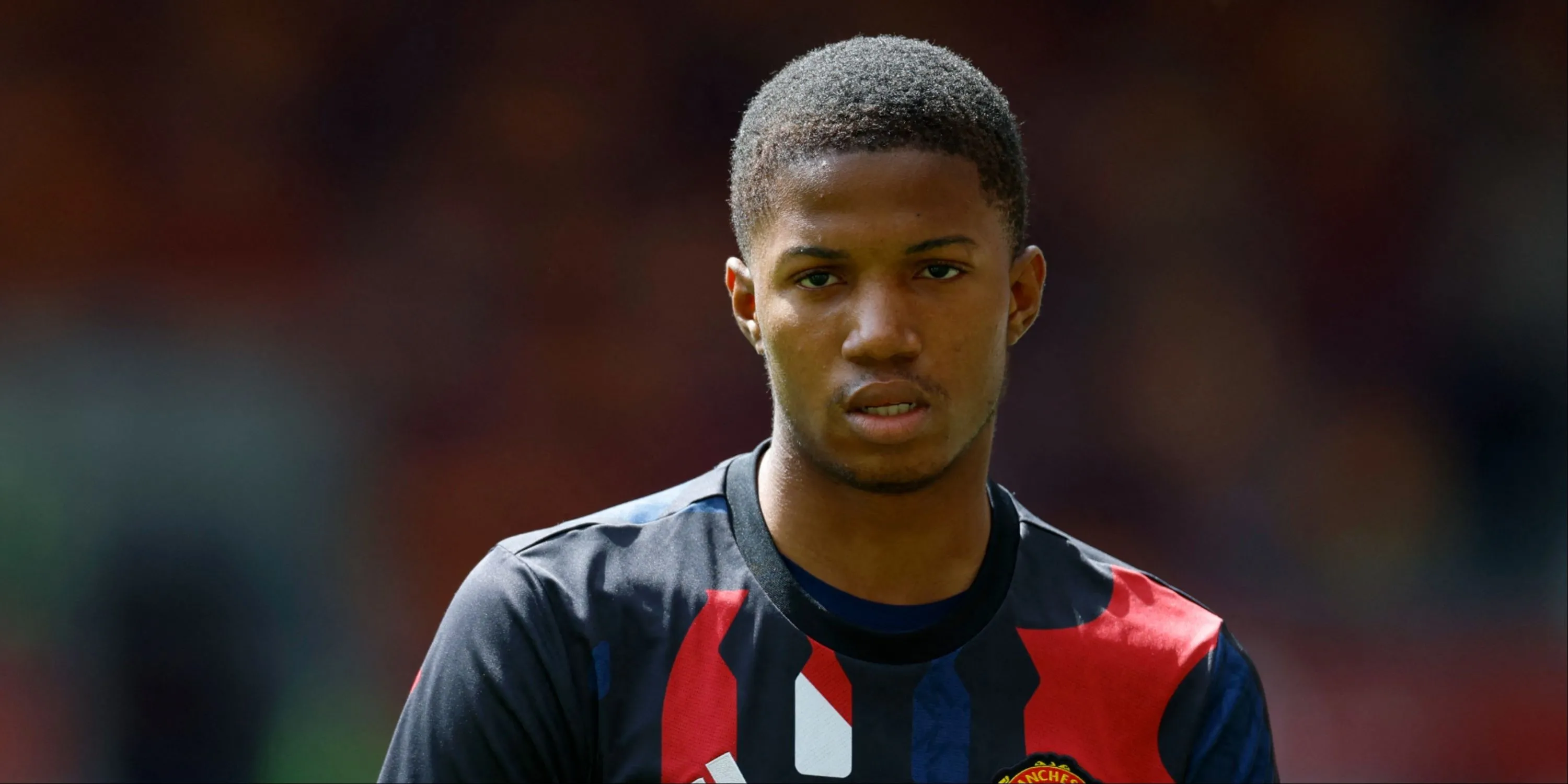 Chido Obi-Martin trong màu áo đội một Manchester United tại Premier League