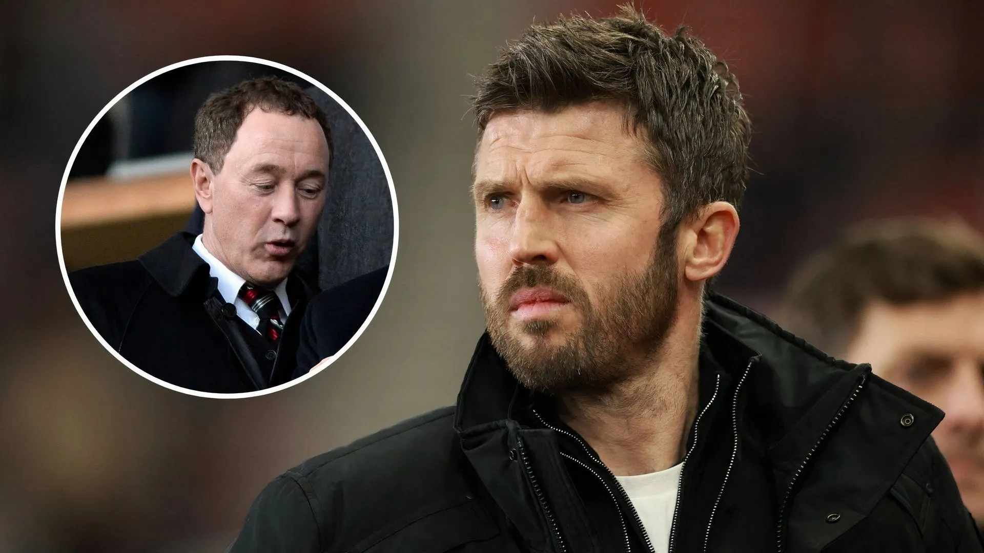 Chủ tịch Middlesbrough Steve Gibson và HLV Michael Carrick trong bối cảnh đội bóng thi đấu không thành công.