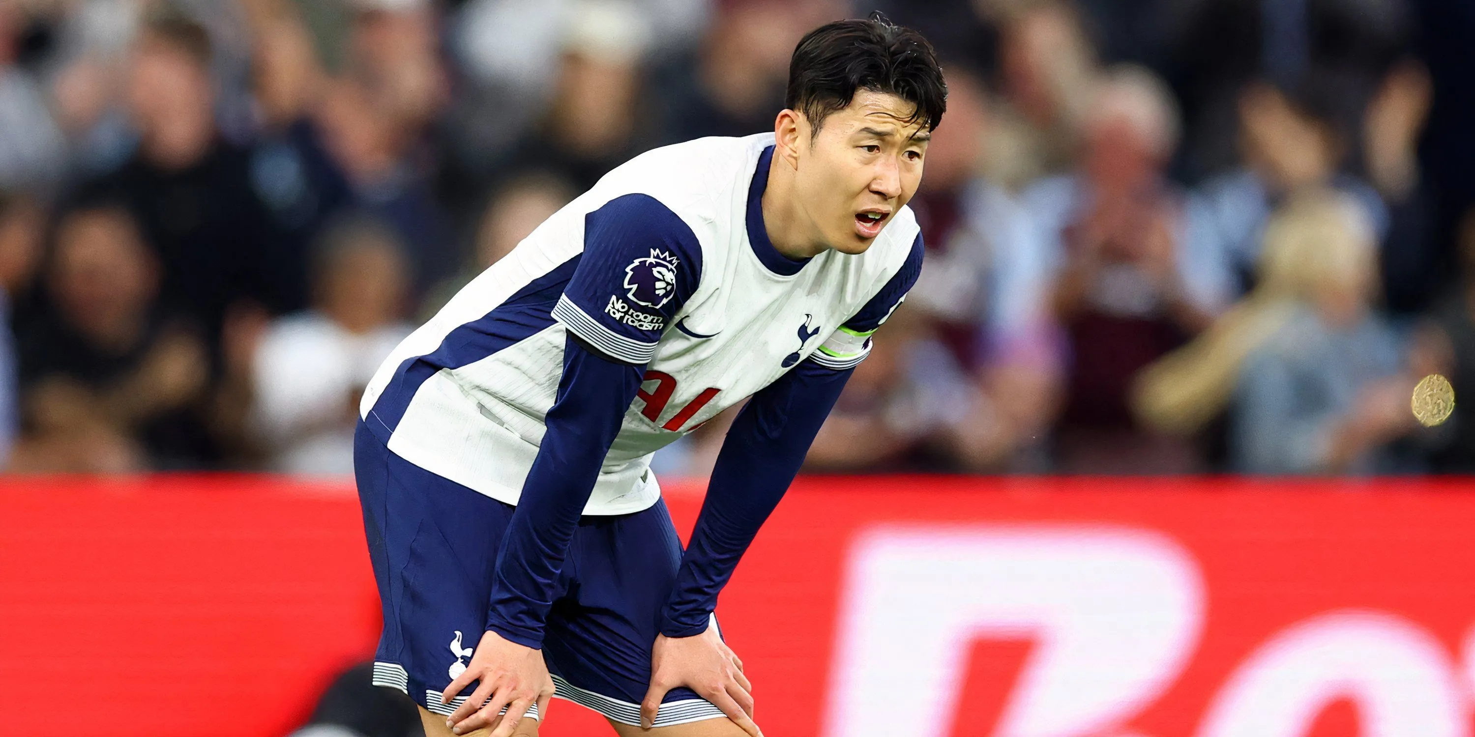 Đội trưởng Son Heung-min thể hiện nỗ lực