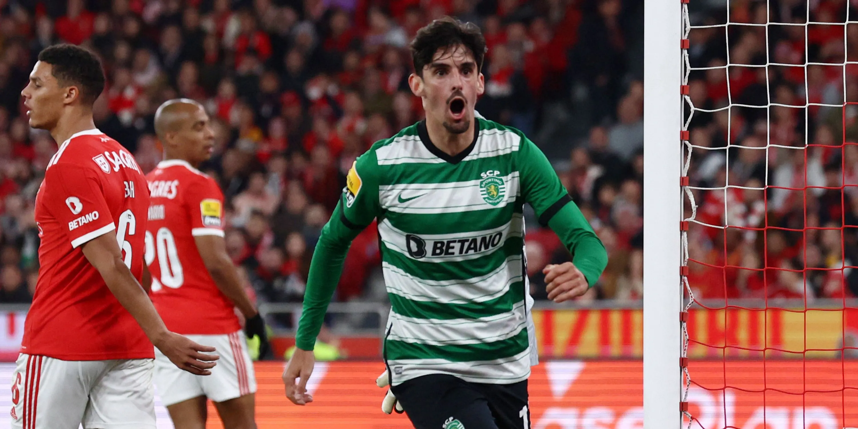 Francisco Trincão thể hiện phong độ ấn tượng trong màu áo Sporting CP.