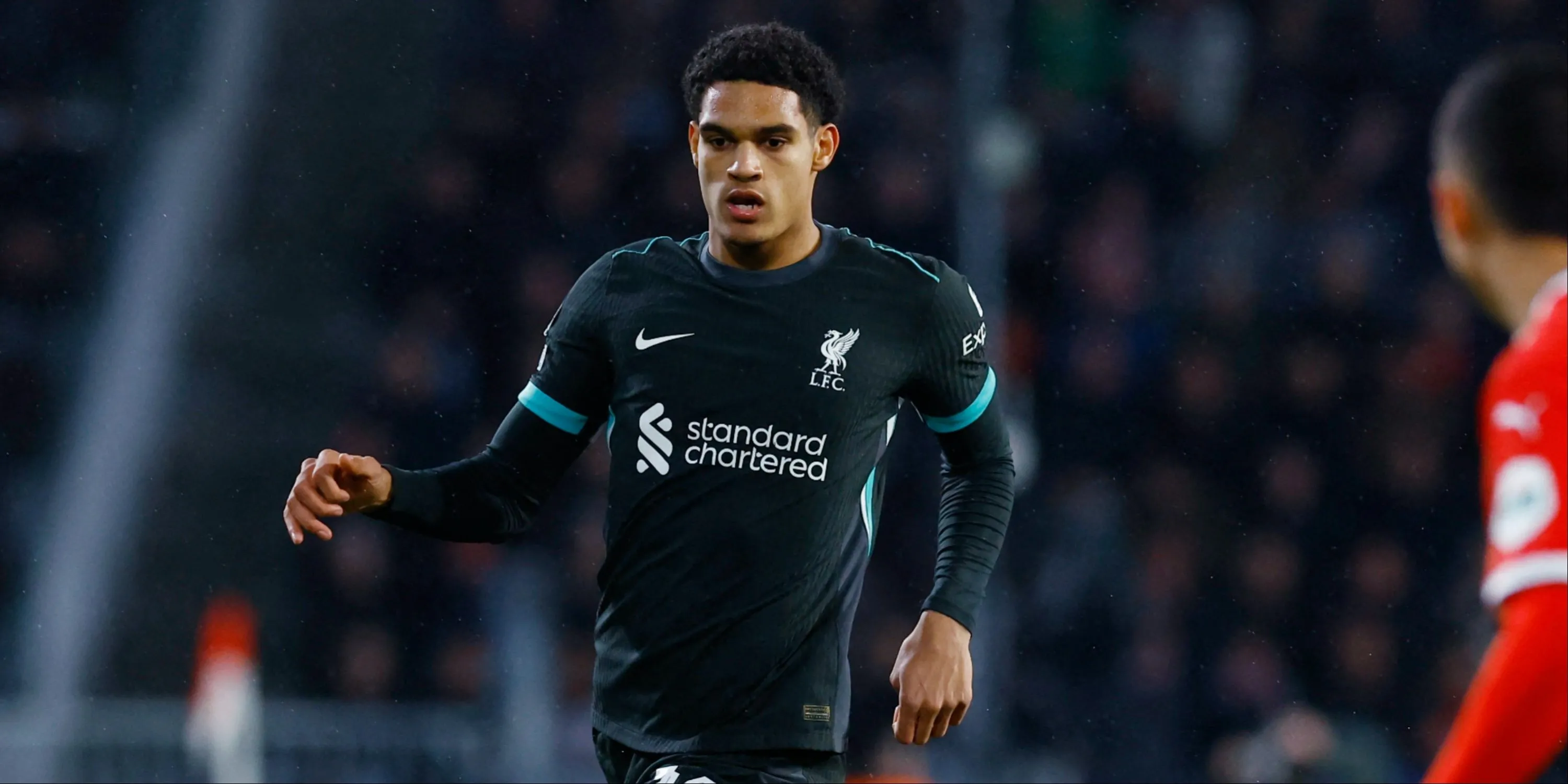 Jarell Quansah trong màu áo Liverpool sau trận đấu đáng thất vọng với Chelsea
