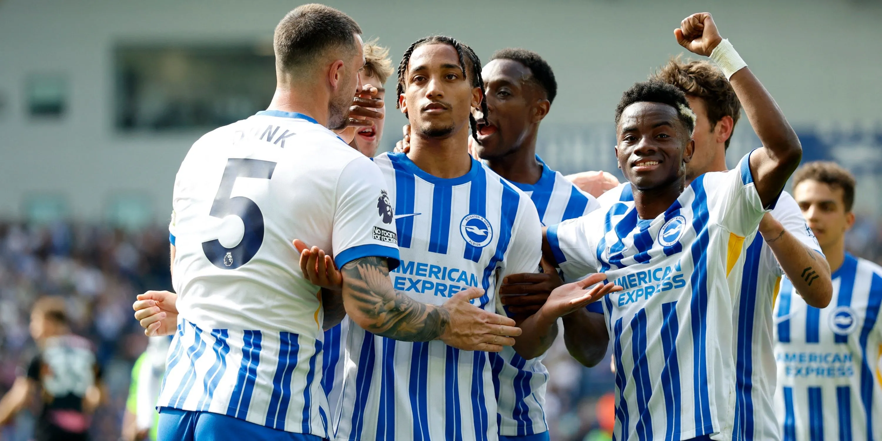 Joao Pedro trong màu áo Brighton, cầu thủ được Liverpool cân nhắc thay thế Darwin Nunez.