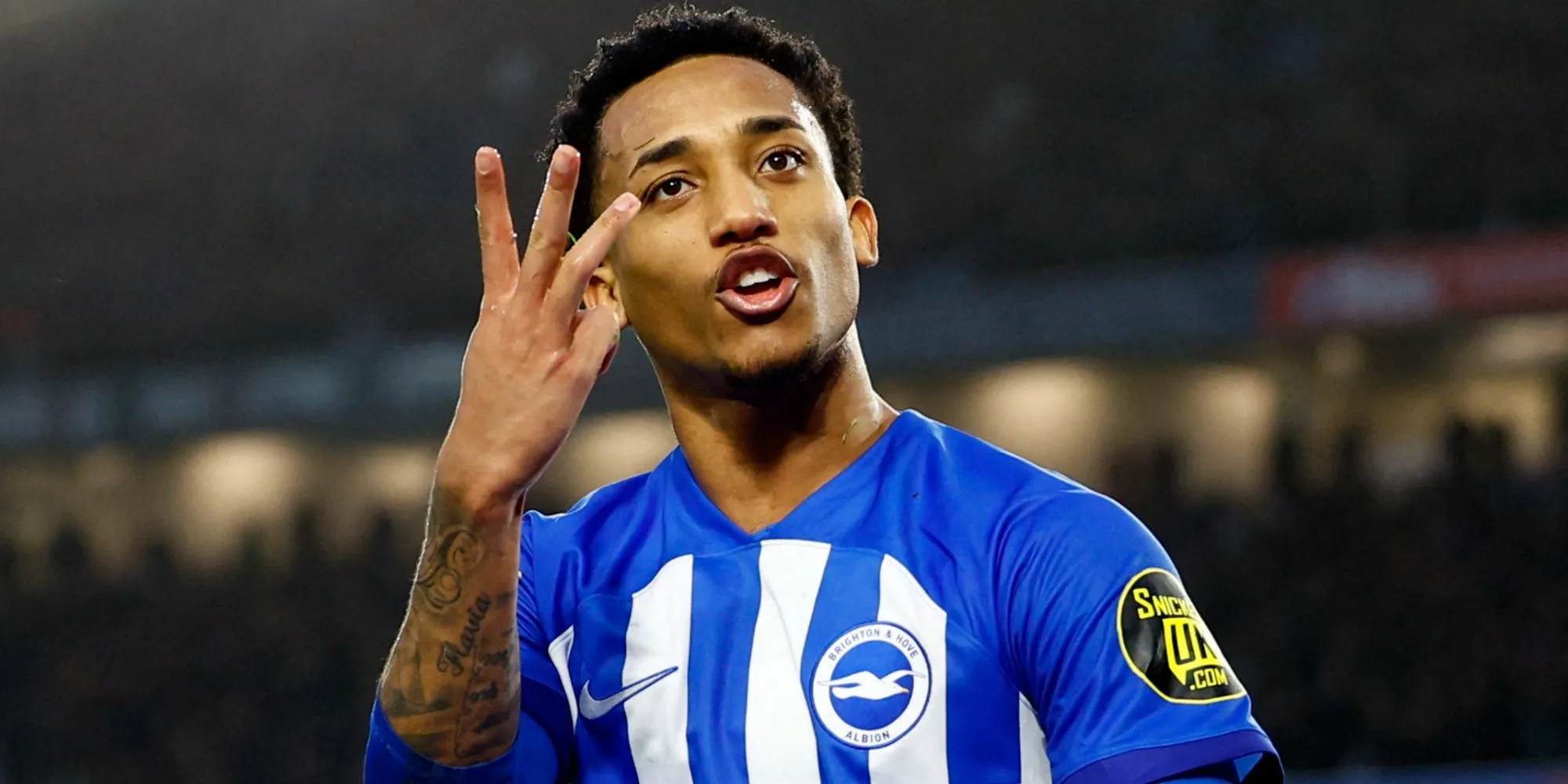Joao Pedro trong màu áo Brighton