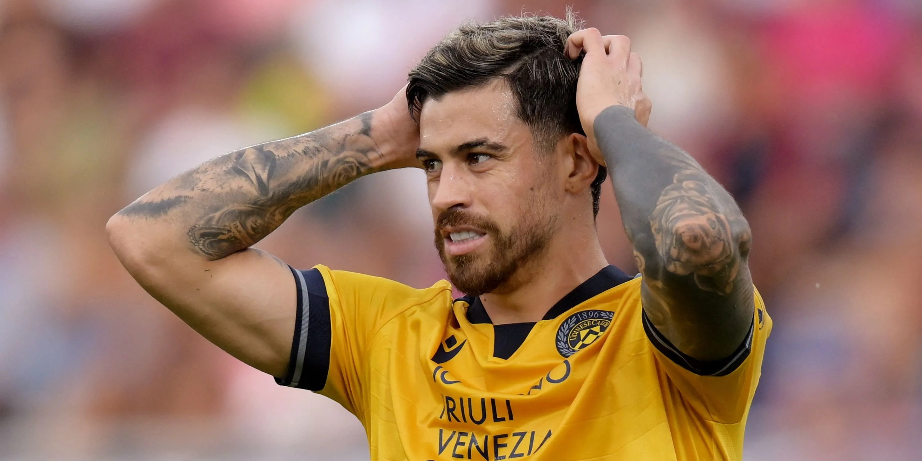 Tiền vệ Martin Payero trong màu áo Udinese, mục tiêu chuyển nhượng của Aston Villa