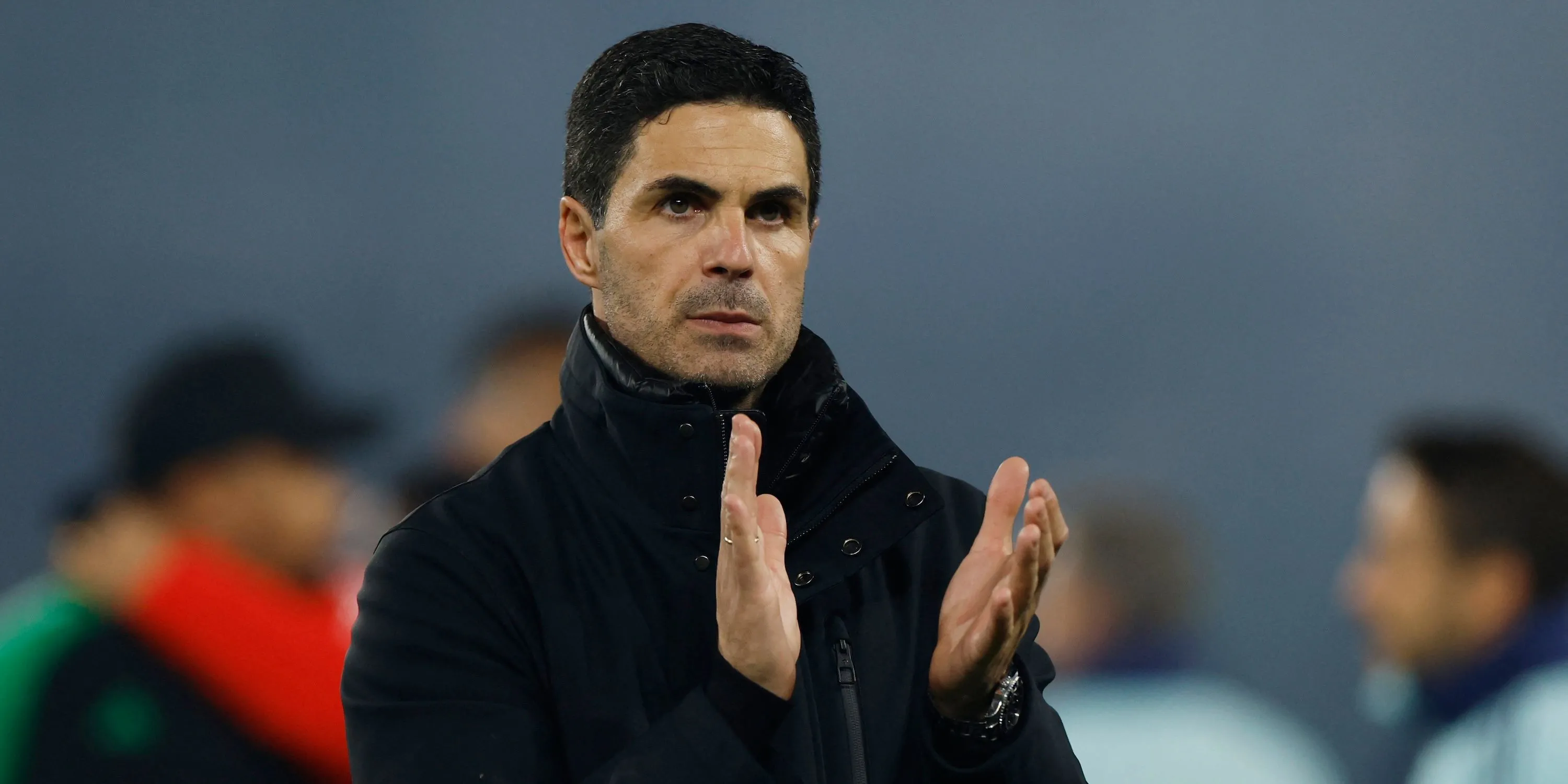 Huấn luyện viên Mikel Arteta của Arsenal thể hiện sự thất vọng sau trận đấu.