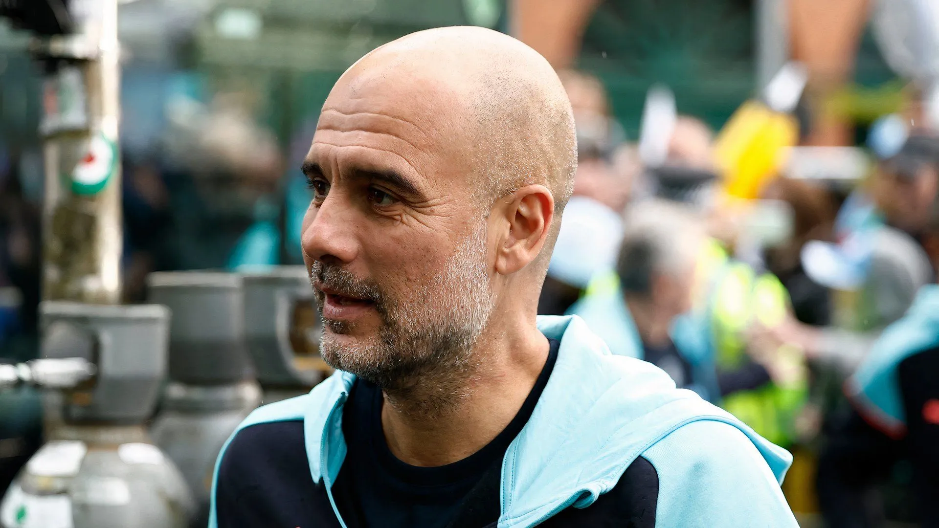 Huấn luyện viên Pep Guardiola của Manchester City