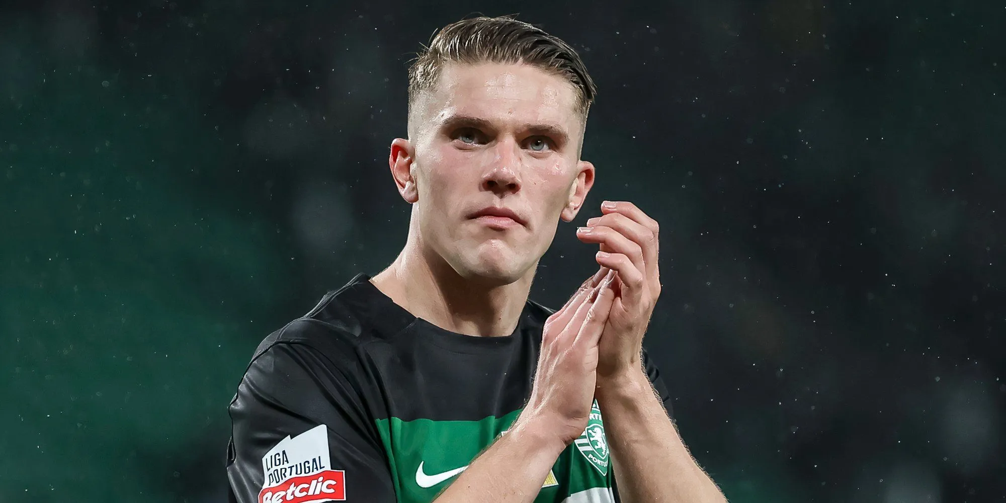Tiền đạo Viktor Gyokeres trong màu áo Sporting CP