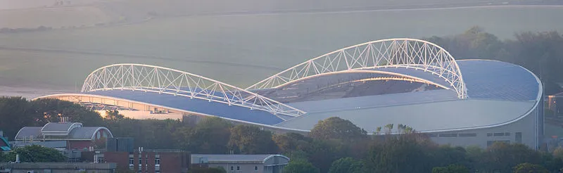 Bình minh trên sân Amex, sân vận động của Brighton
