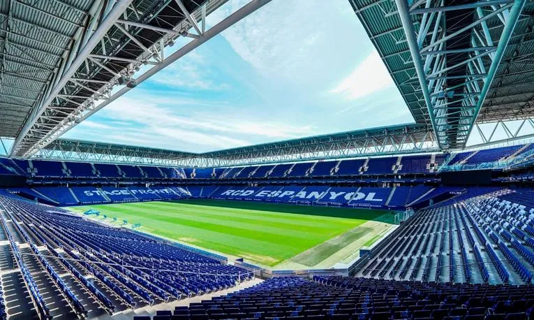 Bố cục ghế ngồi tại RCDE Stadium