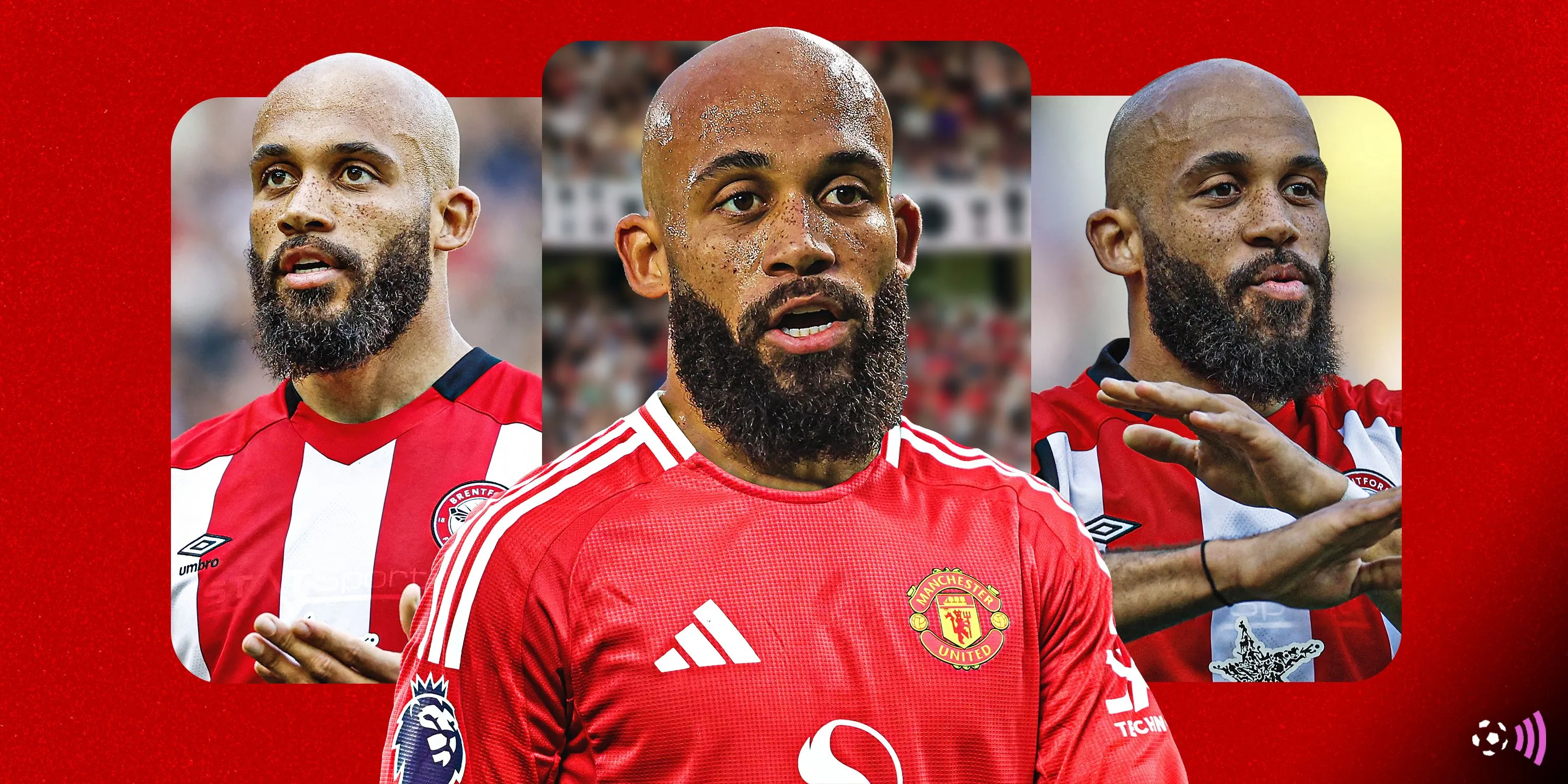 Bryan Mbeumo, tiền đạo Brentford sắp gia nhập Manchester United
