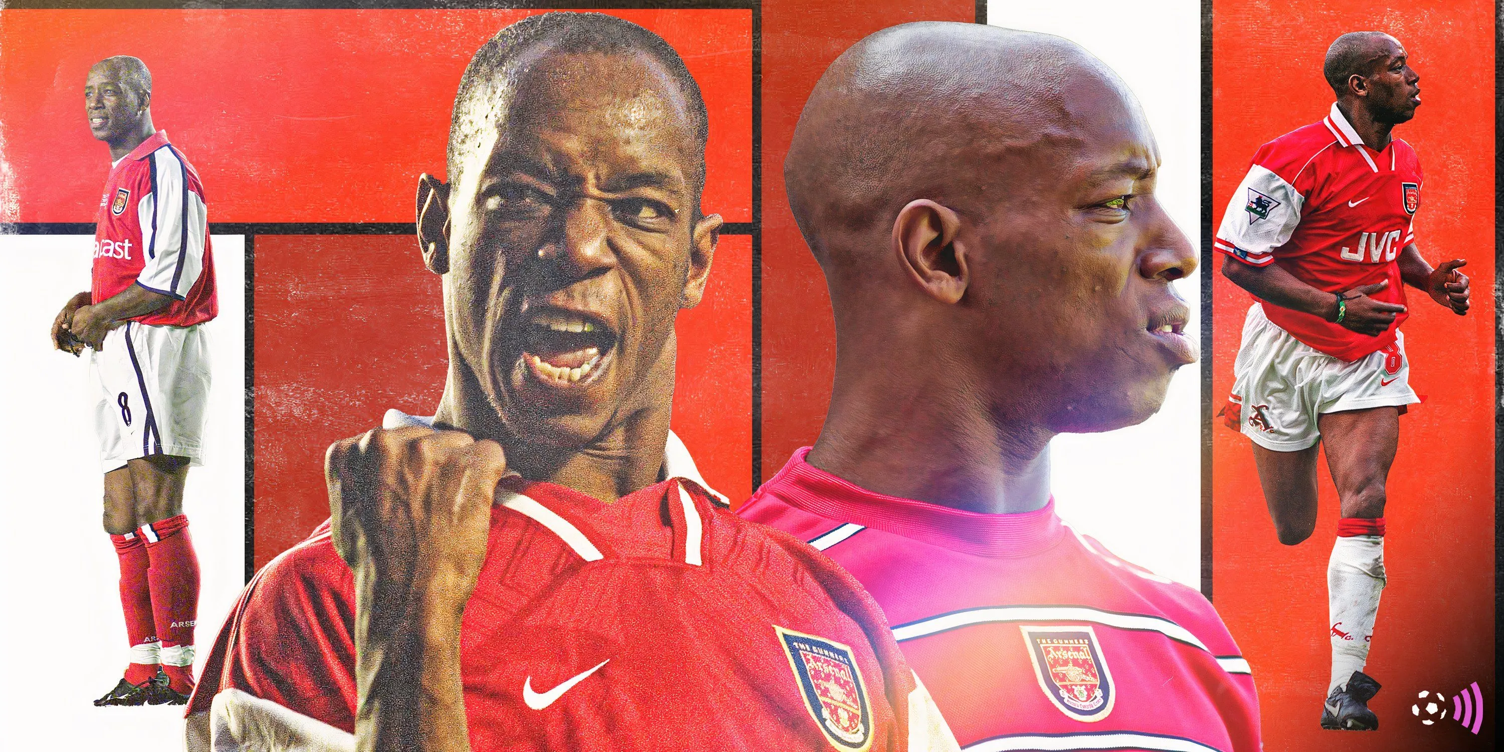 Cựu tiền đạo Ian Wright, huyền thoại Arsenal, người được so sánh với tân binh Viktor Gyokeres
