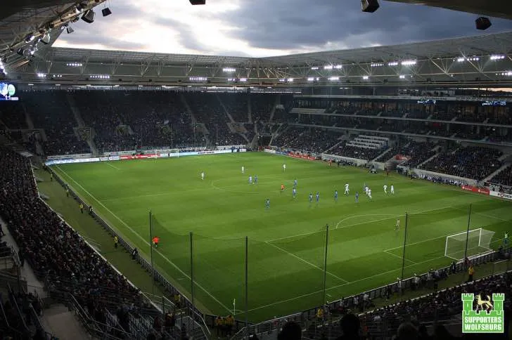 Góc nhìn toàn cảnh sân nhà Hoffenheim từ khán đài góc