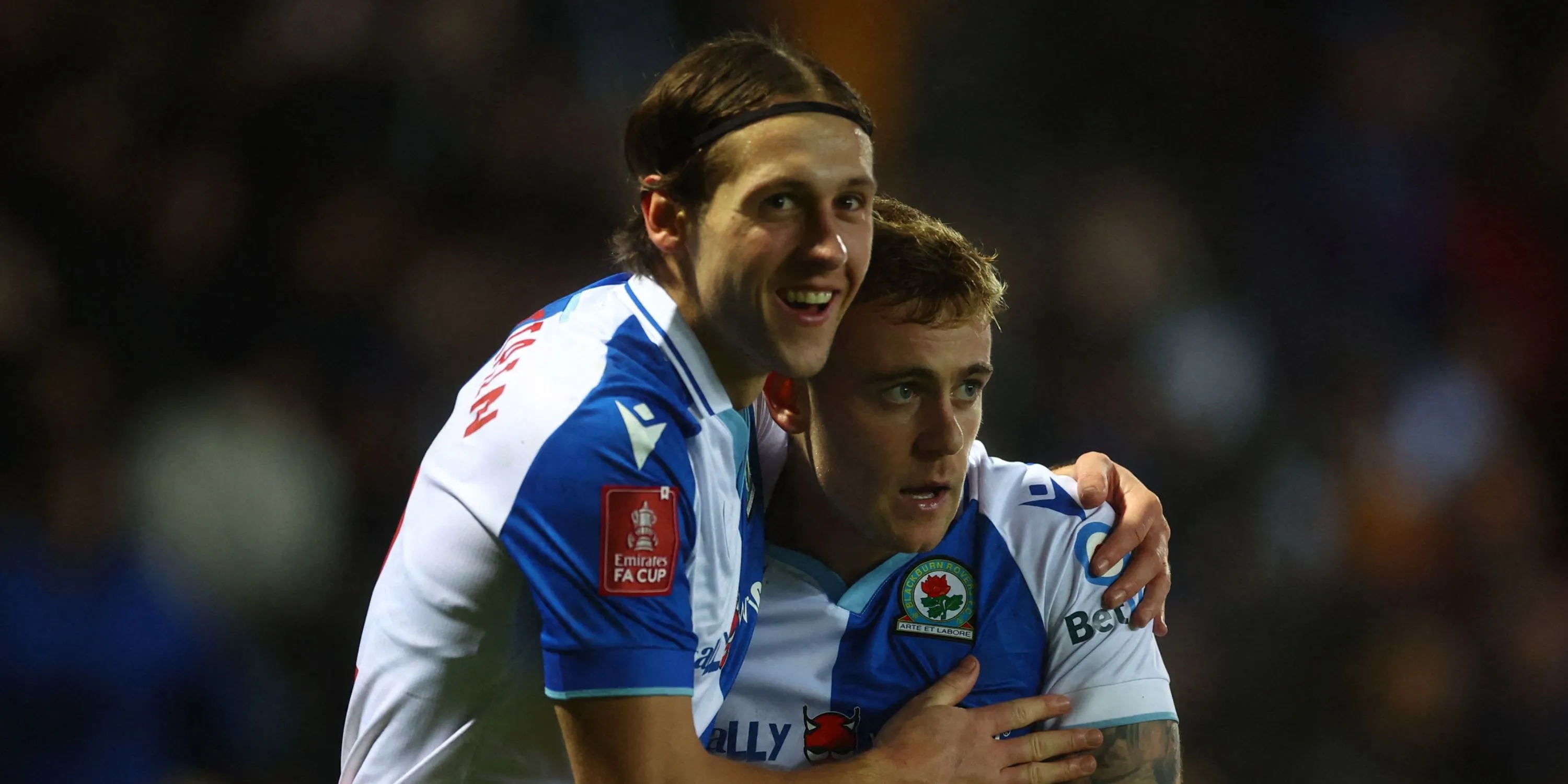 Hậu vệ Callum Brittain của Blackburn Rovers, mục tiêu chuyển nhượng trị giá 3 triệu bảng của Derby County.