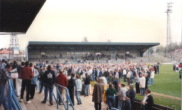 Hình ảnh sân vận động Goldstone Ground, sân cũ của Brighton