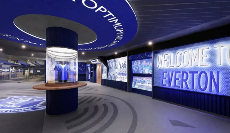 Khu vực dịch vụ khách sạn VIP tại Sân vận động Hill Dickinson của Everton