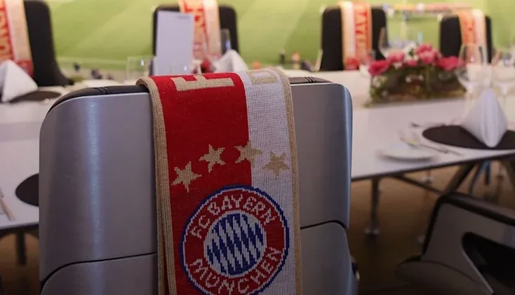 Khu vực dịch vụ khách VIP và phòng Suite sang trọng tại Allianz Arena
