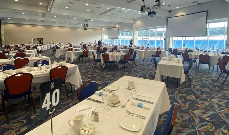 Khu vực Hospitality sang trọng tại Sân vận động Coventry Building Society Arena