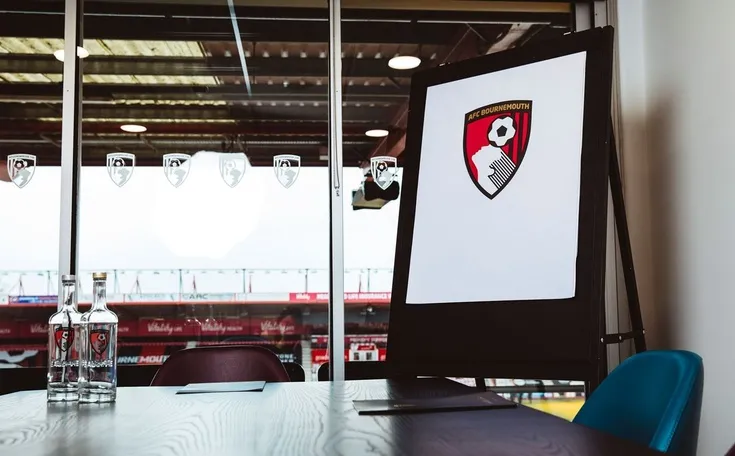 Khu vực tiếp đón khách VIP tại sân Vitality Stadium của AFC Bournemouth