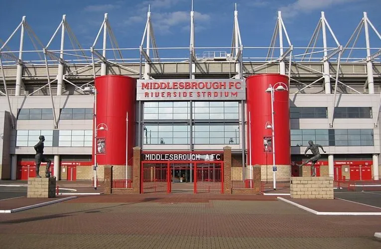 Lối vào chính Sân Riverside của Middlesbrough