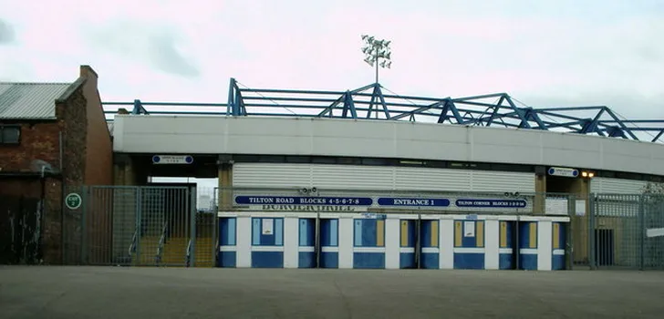 Lối vào Tilton Road tại sân St. Andrew's, một biểu tượng của Birmingham City FC