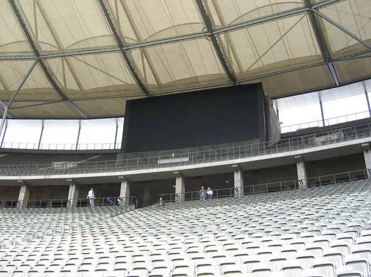 Màn hình lớn Jumbo Screen tại sân Olympiastadion Berlin