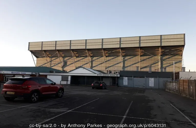 Prenton Park Stadium External View