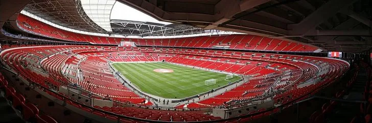 Sơ đồ bố trí chỗ ngồi sân Wembley, chi tiết các khu vực khán đài