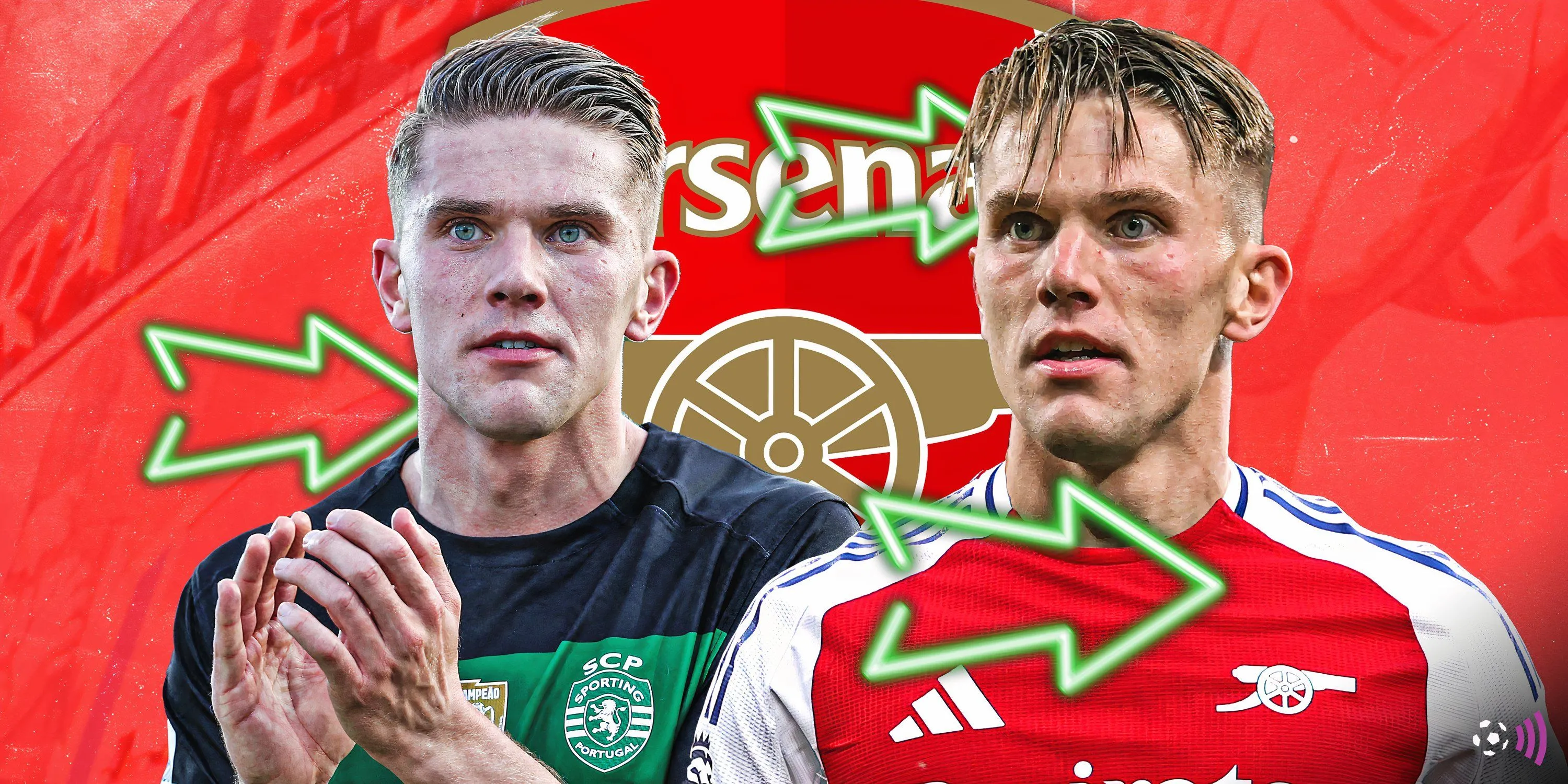 Tiền đạo Viktor Gyokeres trong màu áo Arsenal, hứa hẹn tăng cường hỏa lực cho hàng công Pháo thủ
