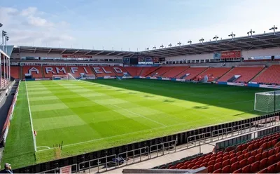 Toàn cảnh sân vận động Bloomfield Road của Blackpool FC