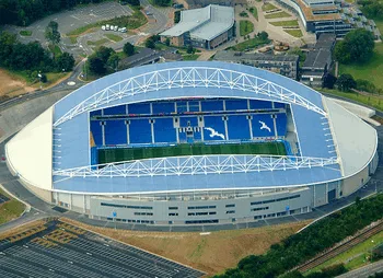 Toàn cảnh sân vận động Falmer (Amex), sân nhà của Brighton & Hove Albion