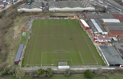 Toàn cảnh Spencer Stadium, sân nhà của Banbury United