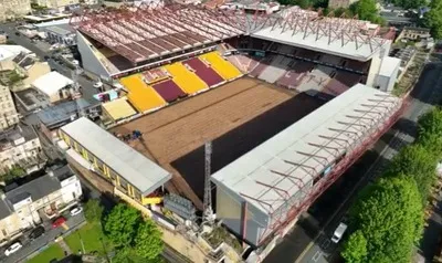 Valley Parade nhìn từ trên cao