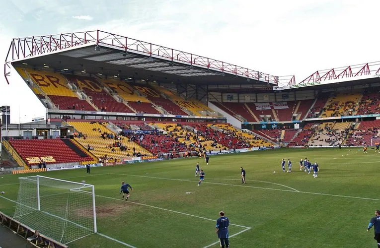 Valley Parade vào ngày diễn ra trận đấu