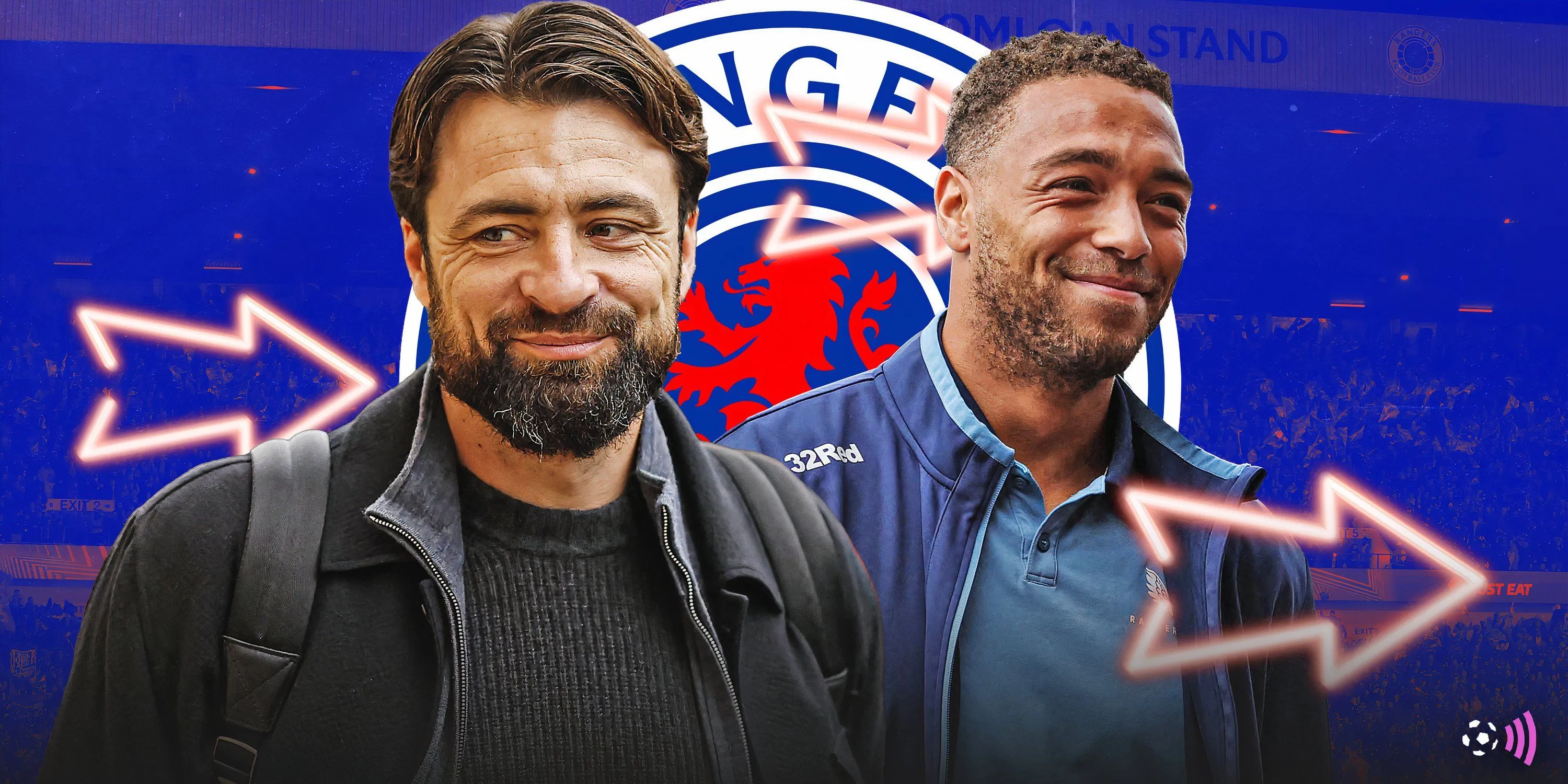 Tiền đạo Cyriel Dessers của Rangers chấn thương trong trận đấu tại Champions League.