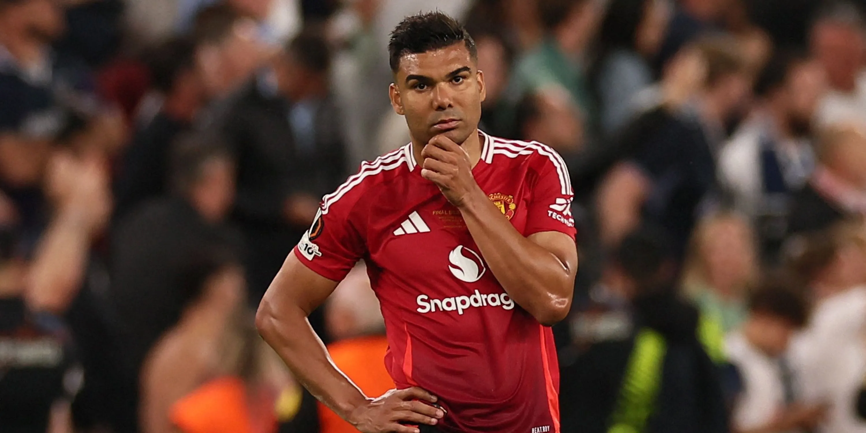 Casemiro thất vọng trong màu áo Manchester United