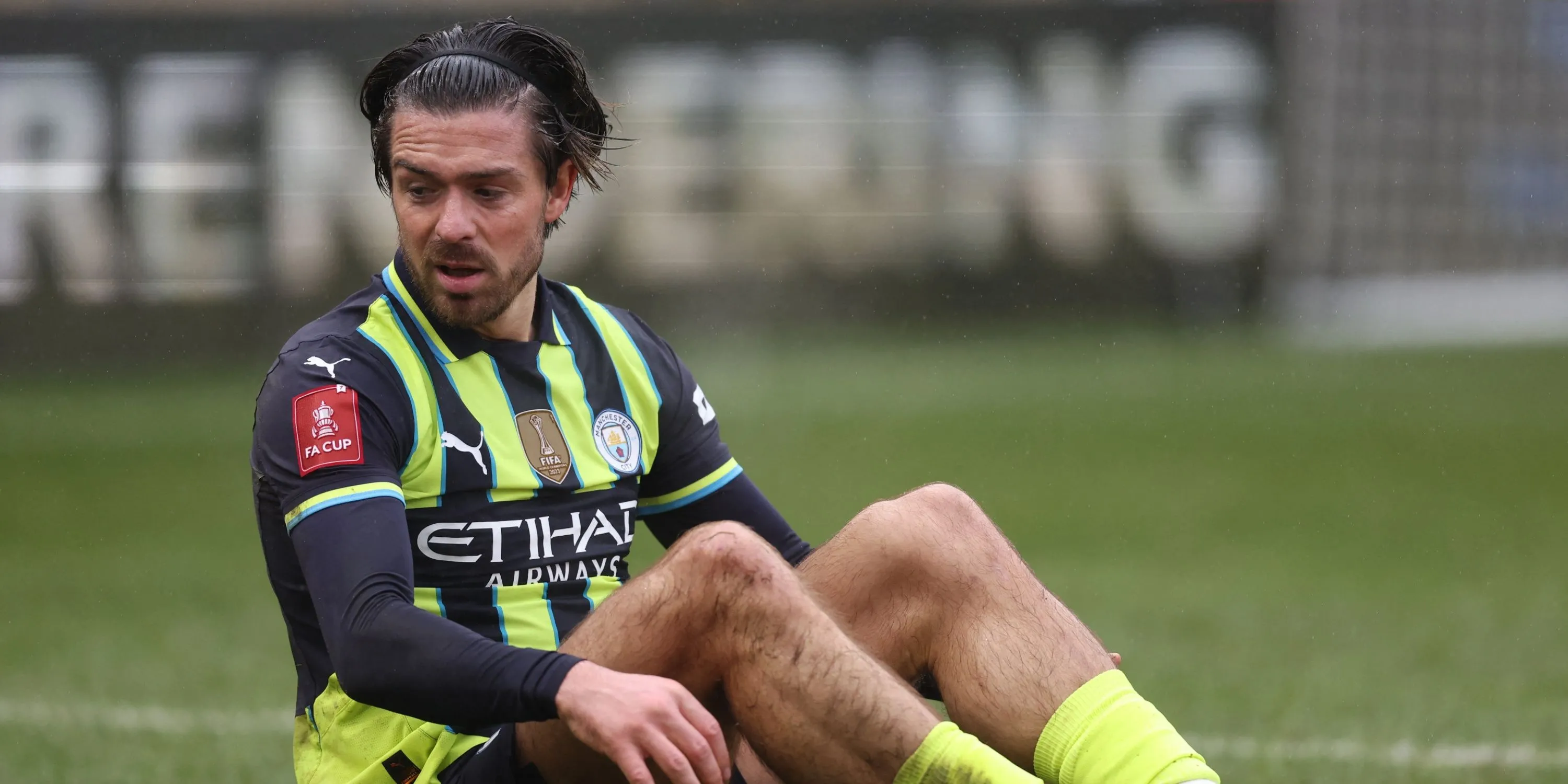Jack Grealish trong màu áo Everton, cầu thủ chủ chốt vực dậy hàng công.