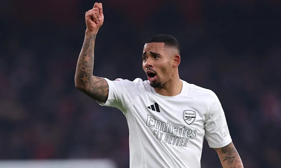 AC Milan nhắm đến tiền đạo Gabriel Jesus của Arsenal