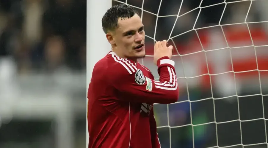 Florian Wirtz trong màu áo Liverpool, vừa có màn khởi sắc ở Champions League