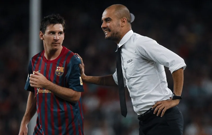 Lionel Messi trong vai trò số 9 ảo tại Barcelona dưới Pep Guardiola.