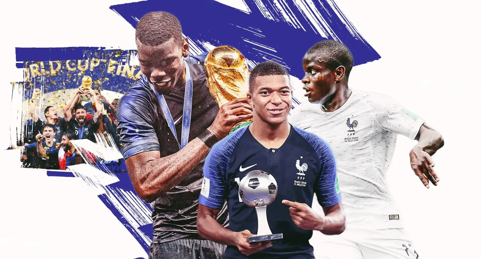 Tuyển Pháp vô địch World Cup 2018 nhờ hệ 4-2-3-1 và cặp pivot Kante - Pogba.