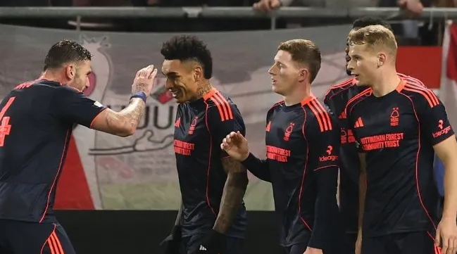 Nottingham ghi dáº¥u áº¥n á» Europa League.